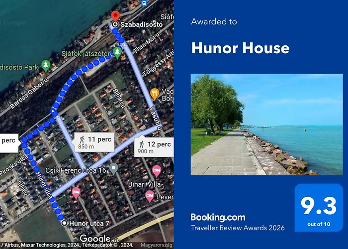 펜션 Hunor House 시오포크